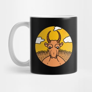 Cute Saiga Antelope Mug